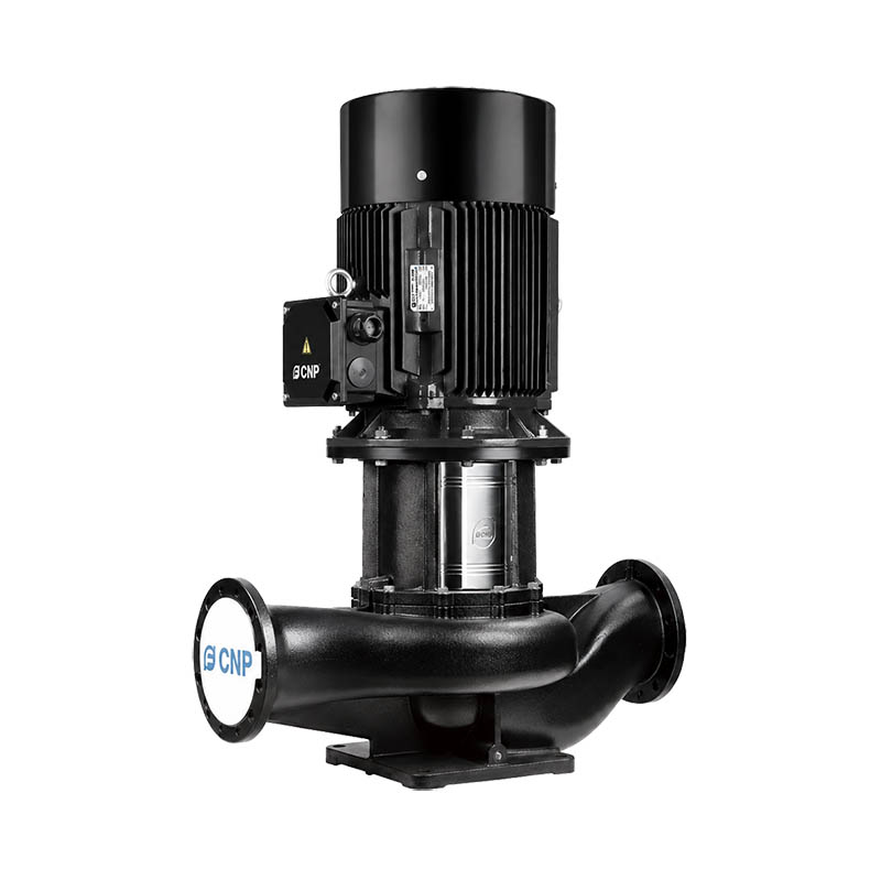 Pompa CNP TD Vertical In-Line Circulation Pump stainless steel cast iron untuk industri